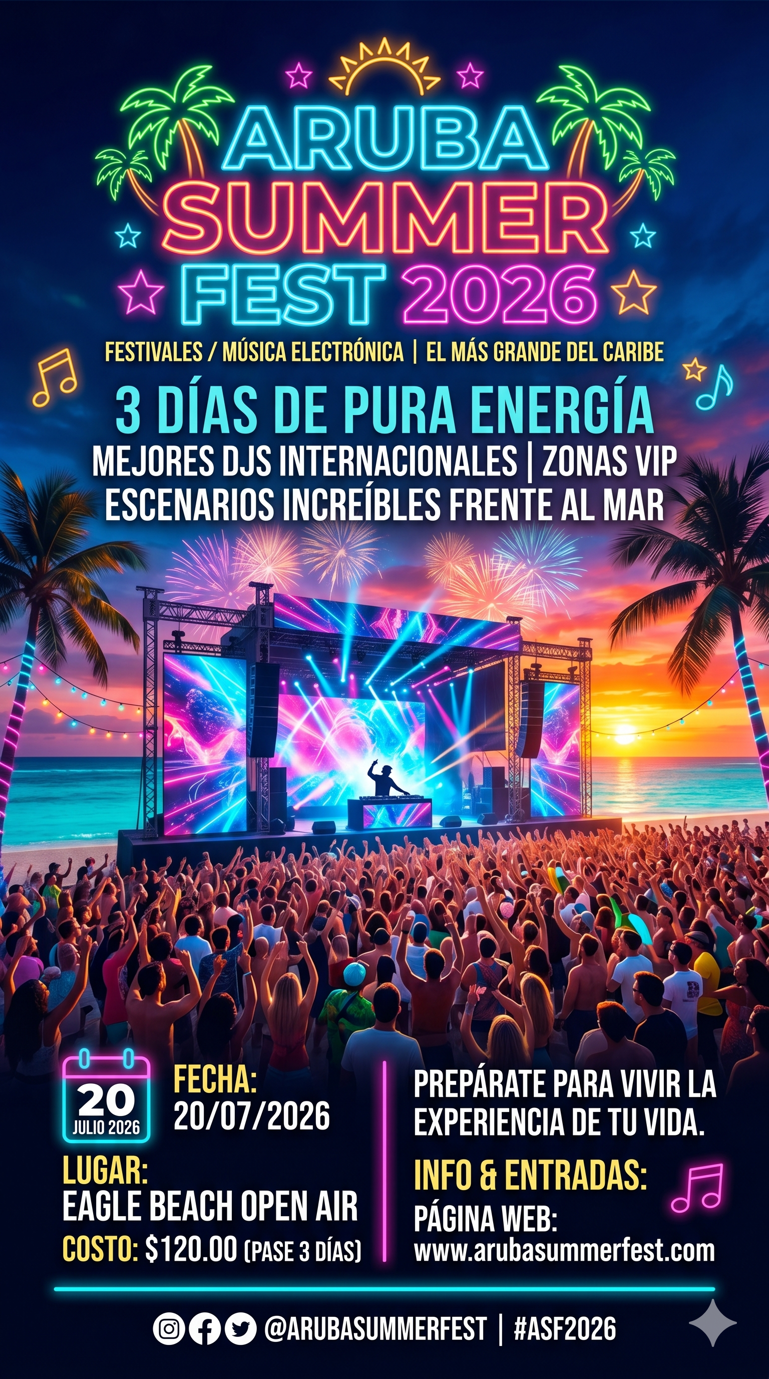 Aruba Summer Fest 2026 in Aruba